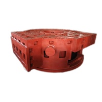 Base inclinée en fonte grise nodulaire moulée par mousse perdue pour machine CNC coréenne avec forme de précision certifiée ISO9001