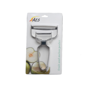 Lot de 2 éplucheurs manuels en acier inoxydable avec poignée ergonomique, compatibles lave-vaisselle, pour <span class=keywords><strong>cuisine</strong></span> - Vente en gros usine à prix abordable - Product Image 2