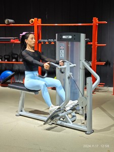 Machine à Rameuse Assise à Charge Sélective Freeman Fitness Lifefit pour Usage Commercial en Club de Fitness - Product Image 4
