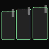 Protection d'écran en verre trempé 9H pour 14/12/11/13 Pro Max, ultra-fine, étanche, couverture intégrale, anti-traces de doigts