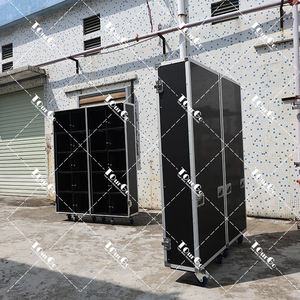 Estuche para mercancía con capacidad para 20 cajones de cubo de leche Estuche estilo ATA con ruedas Dolly - Product Image 3