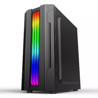 Tour en Aluminium populaire panneau USB CPU PC ordinateur de jeu boîtier armoire Gamer ATX tour