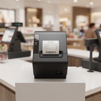 Impresora Térmica de Recibos y Códigos de Barras Inalámbrica Bluetooth de 58 mm con Corte Automático, Máquina de Impresión de Facturas para Pedidos de Comida a Domicilio y Comercio Minorista