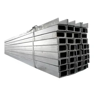 Hot Rolled U Beam Profile Steel U Type Iron S235jr A36 S355jr Carbon Channel Steel Suppliers