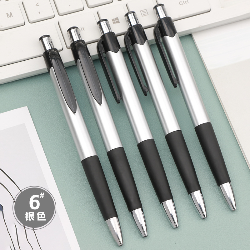 Stylo à bille - Argenté - 1pc