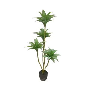 Gefälschte Topfs imulations anlage Bonsai Indoor Home dekorative künstliche grüne Pflanze künstlichen Agave nbaum