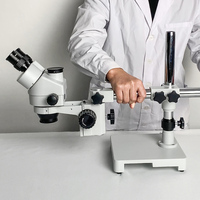 Murzider MSD203T Trinocular Stereo Microscope for Precision Inspection and Soldering Work