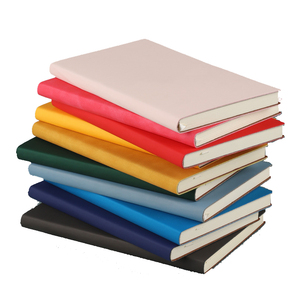 Большой блокнот на заказ A4 A5, мягкая обложка, 208 листы, толстые академические школьные принадлежности, кожаный блокнот, журнал - Product Image 1