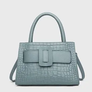 2024 New Luxury Genuine Leather Handbag High Grade Women Tote Handbags Wholesale