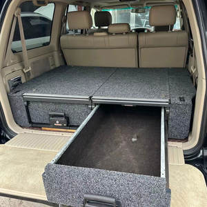 ระบบลิ้นชักซีรีส์ 100 VRD4X4 โซลูชั่นการจัดเก็บสำหรับรถออฟโรด SUV ลิ้นชักท้ายรถกระบะ 4WD สำหรับการเดินทาง สำหรับรถแลนด์ครุยเซอร์ - Product Image 5