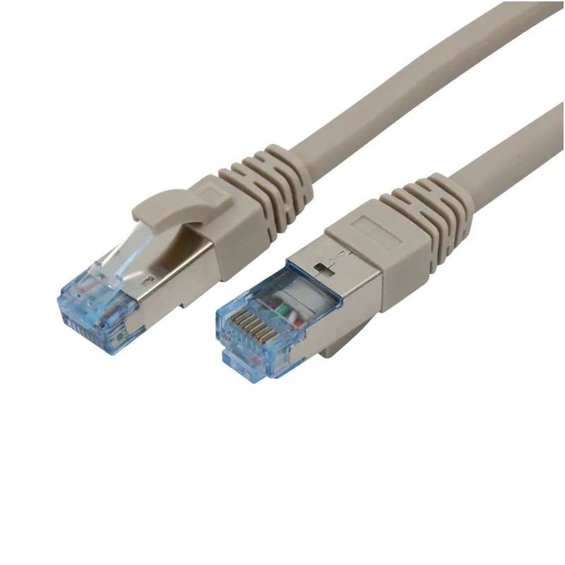 EXW yüksek kalite ETL/DELTA sertifikalı Cat6A STP 10G ağ yama kablosu
