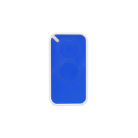 Duplicateur de télécommande 2 boutons YET2112, personnalisé 433 MHz, type D4, clonage de code, porte-clés transmetteur pour portail