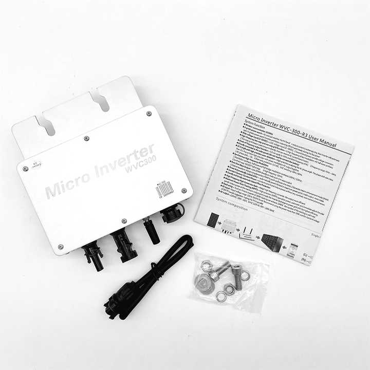 ソーラーインバーター、WVC-300ソーラーマイクロインバーター(120V) Amazon.co.jp: Teror ソーラーインバーター、WVC-300ソーラー