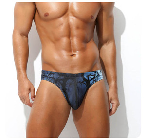 Maillots <span class=keywords><strong>de</strong></span> <span class=keywords><strong>bain</strong></span> pour hommes, imprimés, en spandex et polyester, shorts <span class=keywords><strong>de</strong></span> <span class=keywords><strong>bain</strong></span> confortables, sangle élastique, coupe ajustée, maillots <span class=keywords><strong>de</strong></span> <span class=keywords><strong>bain</strong></span> sexy avec logo personnalisable - Product Image 2