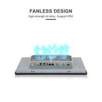Tablette industrielle tactile Shenzhen 15,6 pouces sans ventilateur, intégrée, étanche IP65, avec TPM 2.0 et cryptage matériel, en stock