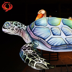 Linternas chinas de animales de Año Nuevo tradicional de Zigong, linternas de peces chinos para el parque temático Garden Zoo Festival - Product Image 5