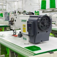 Offre Spéciale – Machine à Coudre Industrielle DS-4420D à Double Aiguille et Triple Alimentation pour Tapisserie