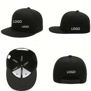 Gorras Snapback Deportivas de Hip-Hop de 6 Paneles con Visera Lisa, Gorras Promocionales Unisex, Gorras de Béisbol Bordadas con Logotipo Personalizado - Product Image 3
