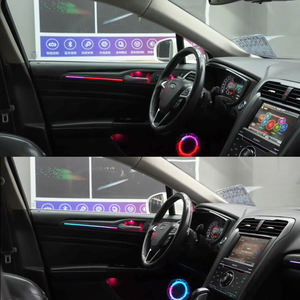 Luz Ambiental de 64 Colores para Ford Mondeo 2013-2021, Accesorios de Actualización de Iluminación LED Interior para Automóvil - Product Image 6