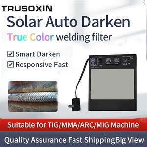 Casco de Soldadura con Visión Amplia Eara 4, Sensor de Arco DIN5-DIN13, Oscurecimiento Automático Solar, para Soldadura TIG, MIG, MMA y Esmerilado - Product Image 2