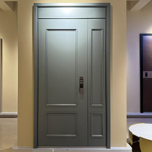 La mejor opción para interiores modernos, puertas <span class=keywords><strong>de</strong></span> seguridad <span class=keywords><strong>de</strong></span> <span class=keywords><strong>aluminio</strong></span> <span class=keywords><strong>de</strong></span> acero inoxidable precolgadas, estructura antirrobo, garantía <span class=keywords><strong>de</strong></span> 5 años - Product Image 6