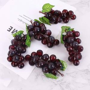 Racimos de Uvas Artificiales N-165, Uvas Decorativas, Ramilletes de Uvas de Goma para Decoración de Bodas, Accesorios de Frutas - Product Image 5