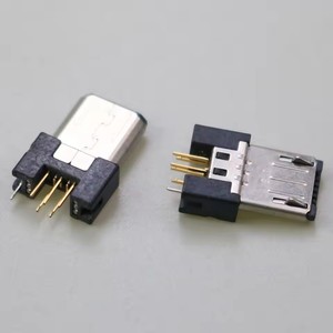 Connecteur <span class=keywords><strong>Micro</strong></span> <span class=keywords><strong>USB</strong></span> pour soudure DIY, type de port de charge, téléphone portable, type B, fiche mâle 5 broches, fil à <span class=keywords><strong>souder</strong></span> - Product Image 6