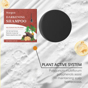 Jabón Champú de Polygonum Multiflorum 120g, Nutritivo para el Cabello y Cuero Cabelludo, Reparador, Uso Diario, para Cabello Seco y Encrespado - Product Image 6