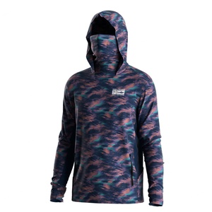 Sweat à capuche de pêche pour homme, conçu pour la performance, avec protection solaire UPF50+, tissu à séchage rapide et masque intégré - Product Image 1