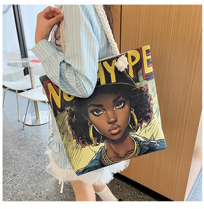 Grand <span class=keywords><strong>Sac</strong></span> Fourre-Tout Tropicale Grande Capacité pour Femmes, <span class=keywords><strong>Sac</strong></span> <span class=keywords><strong>à</strong></span> <span class=keywords><strong>Main</strong></span> d'Été Tendance, <span class=keywords><strong>Sac</strong></span> de Plage en Toile Réutilisable avec Fermeture Éclair - Product Image 5