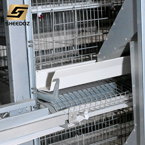 <span class=keywords><strong>Cage</strong></span> de reproduction pour poules pondeuses, <span class=keywords><strong>cage</strong></span> de poulailler, <span class=keywords><strong>cage</strong></span> de batterie pour élevage, équipement de type H, acier galvanisé, capacité de 5000 à 50000, 15 à 20 - Product Image 2