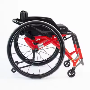 Fauteuil roulant de sport ultra-léger et portable de 7,5 kg |   Fauteuil roulant manuel confortable et durable - Product Image 3