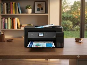 เครื่องพิมพ์อิงค์เจ็ทแบบ Wide Format A3 Plus รุ่น L14150 พร้อมฟังก์ชั่นพิมพ์ สแกน ถ่ายเอกสาร แฟกซ์ เชื่อมต่อผ่าน USB และให้สีคมชัด เหมาะสำหรับสำนักงาน - Product Image 1