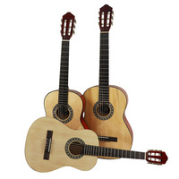 1/2 Size 34Inch Nylon Strings Classical Acoustic Guitar Practice Guitar