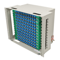 Distribuidor de Fibra Óptica de Alta Densidad con Adaptador SC de 144 Núcleos, Montaje en Rack de 19 Pulgadas, ODF para FTTH y Centros de Datos