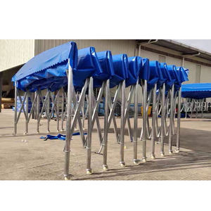 Auvent temporaire amovible coulissant en tissu PVC pour parking de voitures, garage, abri de voiture - Product Image 6