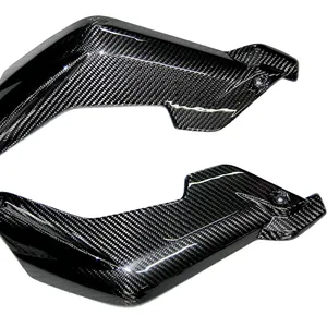 Accessori per moto in fibra di carbonio all'ingrosso copri forcella in carbonio per BMW K1300R