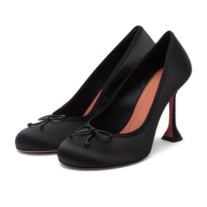 Scarpe con Tacco Alto Primavera 2026, Decorazione <span class=keywords><strong>a</strong></span> Fiocco, Punta Rotonda, Stile Ballerina, Tacco <span class=keywords><strong>a</strong></span> <span class=keywords><strong>Zoccolo</strong></span>, Scarpe da Festa per Donne - Product Image 2