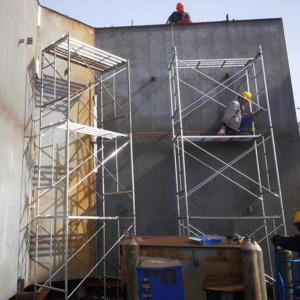 OEM Construction Frame <strong>Scaffold</strong> Mason Walk Through Steel H Frame Scaffolding for Construction - Product Image 5