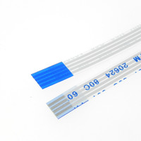 Câble plat flexible FFC à 4 broches, pas de 1,0 mm, contact sur le même côté, prix d'usine, pour barre de son