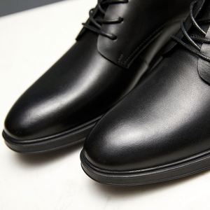 Zapatos Formales de Negocios de Diseño Italiano de Lujo, Zapatos de Vestir para Caballero, con Punta Cuadrada, Transpirables, de Cuero Casual para Hombre - Product Image 4