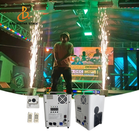 Balletstar sans fil feux d'artifice fontaine Sparkler télécommande DMX 750W Mini machine à étincelles froides pour la fête de scène de mariage