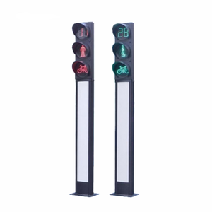 ไฟจราจรเพื่อความปลอดภัย ขนาด 100 มม. แบบลูกศร แสดงทิศทาง ใช้หลอดไฟ LED ได้รับการรับรองมาตรฐาน CE จากโรงงาน - Product Image 1