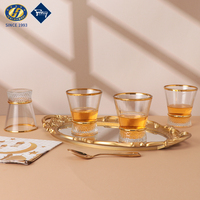 Fournisseurs de verrerie en gros JINGHUANG tasse à thé en verre haute et fine highball pour l'eau