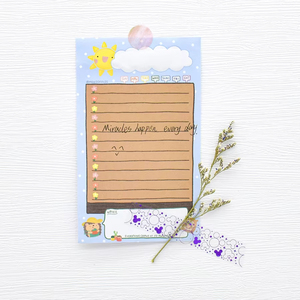 Tùy Chỉnh Quảng Cáo Cá Nhân Văn Phòng Nguồn Cung Cấp Dễ Thương Dán Dính <span class=keywords><strong>Notepad</strong></span> Tùy Chỉnh Lịch Phim Hoạt Hình Retro Phong Cách Memo Miếng Đệm - Product Image 3