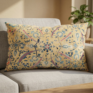 Wholesale Modern Floral Pattern Cushion Cover Custom Digital Printing for Home Hotel Hospital <b>Decorative</b> <b>Pillows</b> - Product Image 2