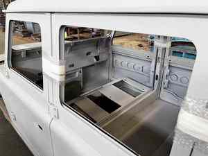 Thay thế khung gầm Hậu vệ 110 Bảng điều khiển toàn thân, vỏ cơ thể hoàn chỉnh cho Hậu vệ Rover đất 110 taxi đôi - Product Image 4