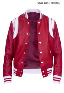 Venta al por mayor de chaquetas de cuero de bombardero de baloncesto con letras informales deportivas para hombre, chaqueta de béisbol para hombre, conjunto cómodo de tamaño personalizado - Product Image 3