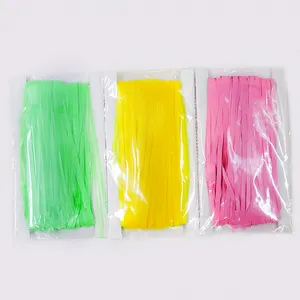 2M multicolor aluminum foil bright tassel curtain Wedding birthday party background foil curtain