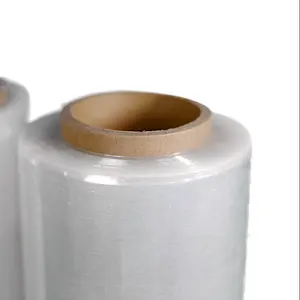 Moisture Proof Large Size OEM Stretch Wrap Plastic Soft Pe Packing Film Roll Polyethylene Wrapping Plastic Pe Packing Film Roll